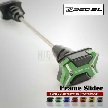 

H Design Fairing Frame Slider Guard Falling Protection Anti Crash Pad Protector For KAWASAKI Z250SL 2013-2016