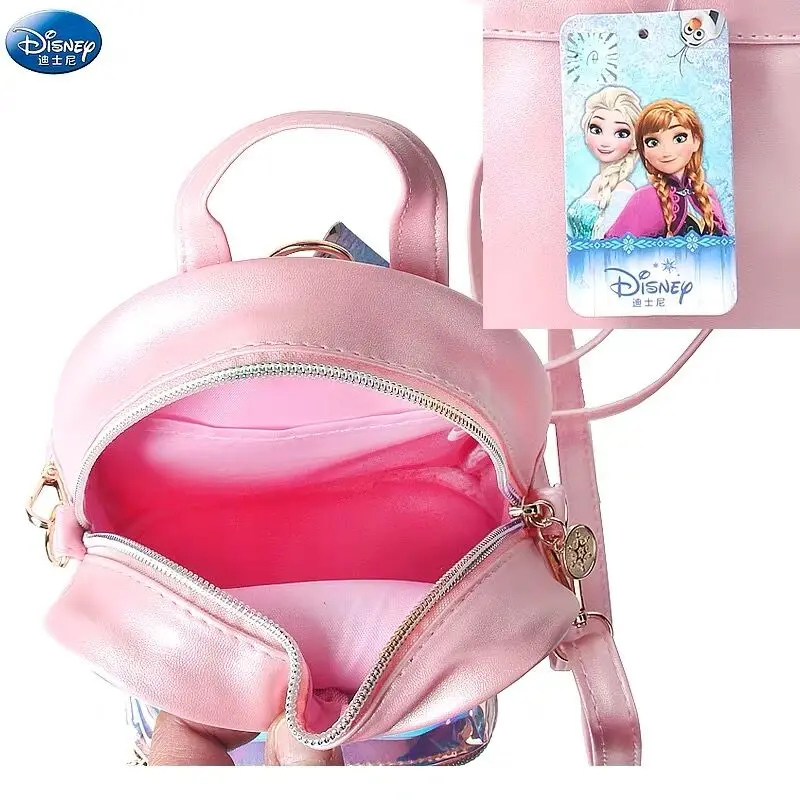 Hot Genuine Disney Frozen Elsa Anna Kids 2 ways Shoulder bag Children girl bag For 2-10 years Christmas gift toy High Quality