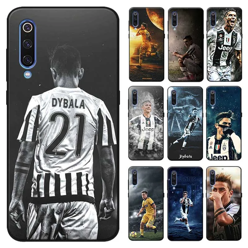 

For samsung galaxy a50 a70 a30 a40 a20 s8 s9 s10 plus Soft silicone Cover Phone Case sports star Dybala