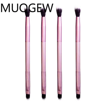 

Make Up Wood brush Wool Fiber eyeshadow eyebrow eyeliner soft Cosmetic Brushes Eye Shadow pinceis de maquiagem Jz0309
