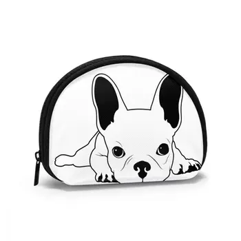 

Women Makeup Bag Cute French Bulldog Cosmetic Organizer bag Pouch For Travel Ladies Pouch