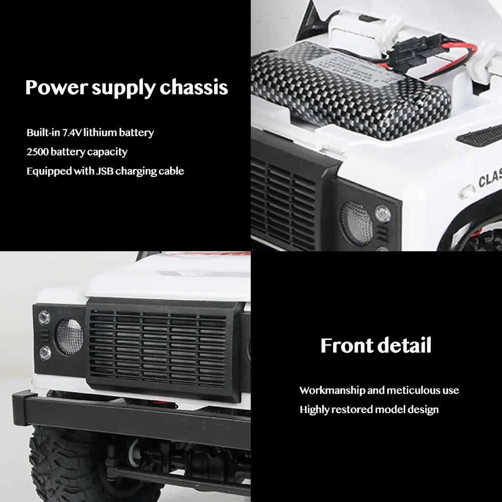 MN-99 для D90 Land Rover anniversary Edition 1:12 2,4G 4WD пульт дистанционного управления автомобиля 2 батареи