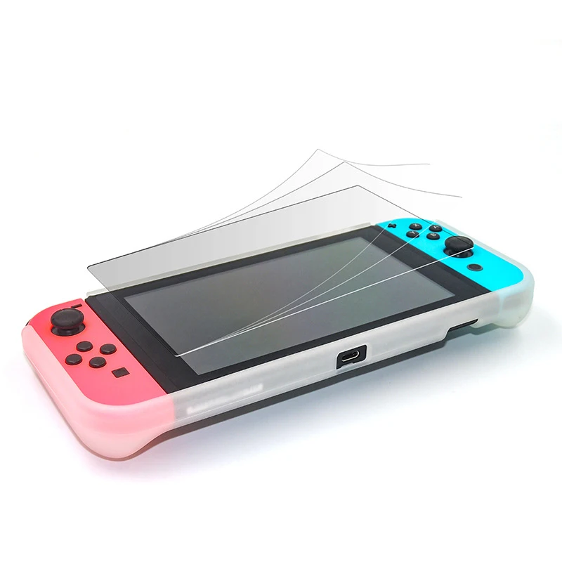 AABB-защитный чехол+ Защитная пленка+ 4 коромысла колпачки для kingd Switch Lite