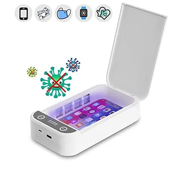 

24H 5V Portable UV Sterilizer Box Phone Mask Cleaner Sanitizer Disinfection Cabinet with Aromatherapy Esterilizador USB Charging