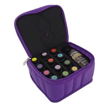 

13 Lattices Essential Oil Bottle Storage Bag Travel Portable Carrying Holder Bag Wholesale