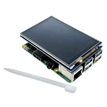 

3.5 inch LCD module colorful display Resistive touch panel screen HX8357D drive IC 320RGB*480 support Raspberry Pi main board