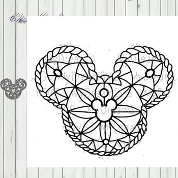 

Metal Cutting Dies Rope flower For Scrapbooking Craft Dies Cut Stencil Card Making Album Sheet Decoration