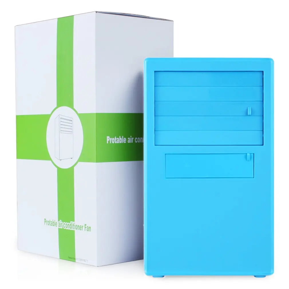 

Summer Portable Mini Personal Air Conditioner Fan Air Conditioner Evaporative Air Cooler Misting Desk Cooling Fan Humidifier