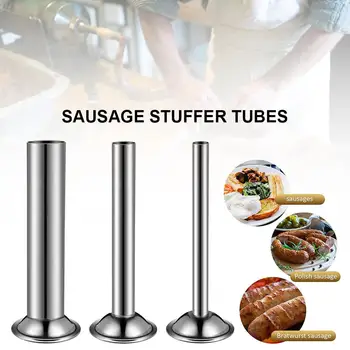 

3PCS Electric Meat Grinder Funnel Sausage Tools Electric Meat Grinder Sausage Filling Tube Household Sausage Maker Cooking Tools