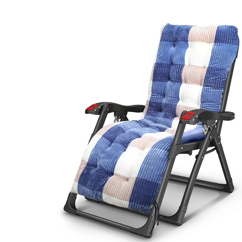 

Folding Recliner Siesta Bed Office Single Backrest Portable Home Armchair Leisure Balcony Cool Chair