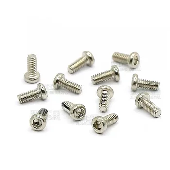 

1000/100PCS CM2X4.5mm large 3.5 hexagon socket flat head machine tooth screw thin head small screw