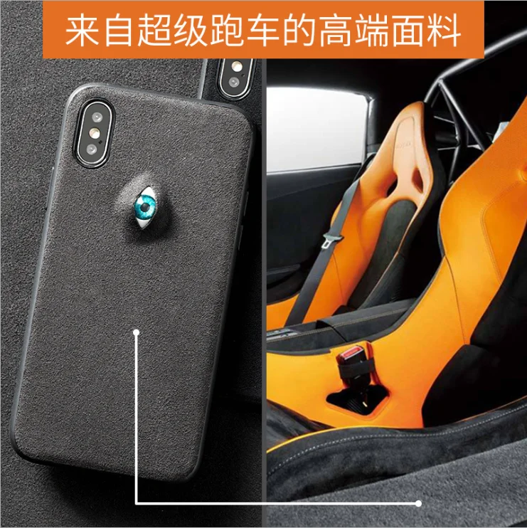 Креативный чехол из натуральной кожи с мехом для телефона для iPhone 8, 6, 6 S, 6 plus, 7, 7, 8 plus, x, xs, max, 11 Pro, Max, чехол