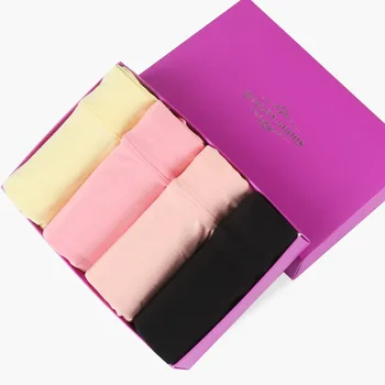 

2016 Diaz New Style Slim Fit Pure Cotton WOMEN'S Panties Medium Waist Sexy Breathable Menstrual Panties A Box