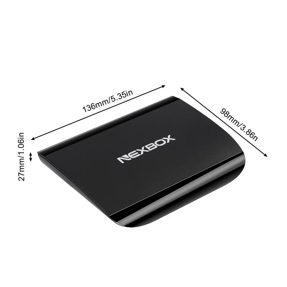 A1 Android 6,0 Smart tv Box 4K VP9-10 2G 16G Amlogic S912 Восьмиядерный H.265 2,4 ГГц 5,8 ГГц двойной WiFi BT4.0 медиаплеер