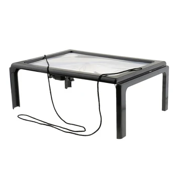 

Portable Magnifier 3X Magnifying Lens Magnifier - Magnifying Glass for Books, Jewelry Making, Coin Examining, Maps, Newspapers
