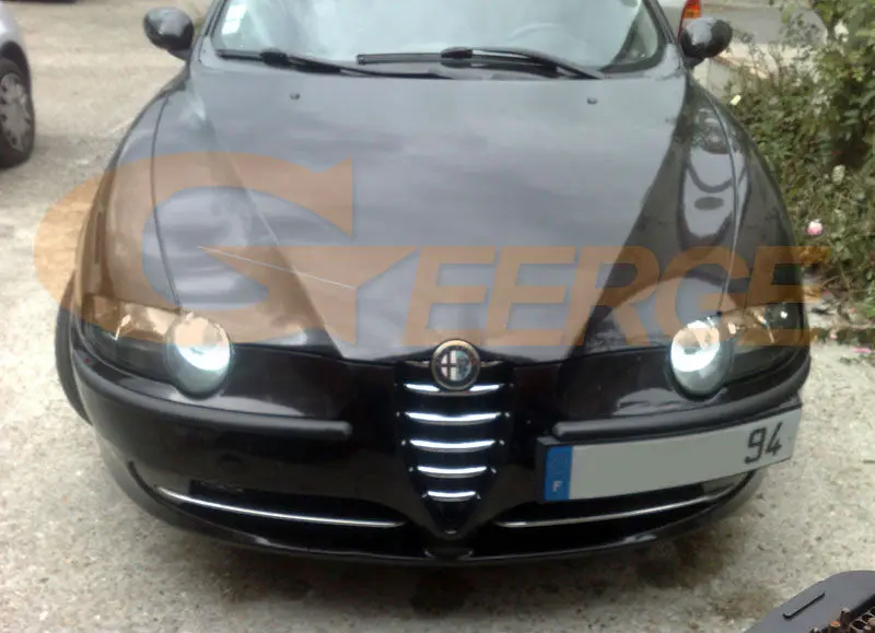 Для Alfa Romeo 147 2000 2001 2002 2003 2004 галогенные фары отличные ультра яркие CCFL ангельские