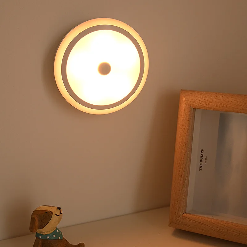 

LED night lights baby light bedroom living room corridor wardrobe cupboard decor lamp Battery models quarto Eye protection light