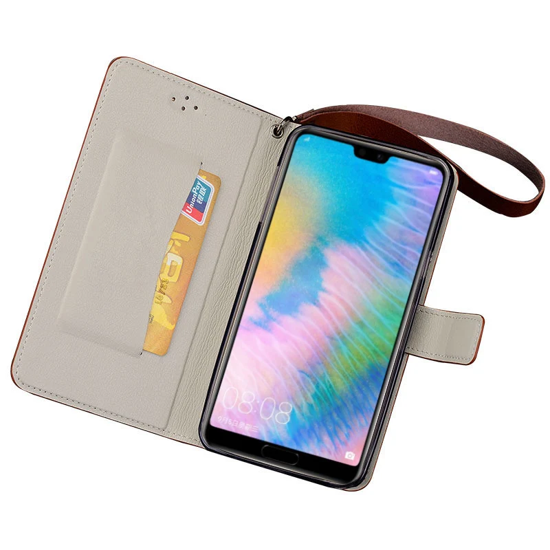 Флип чехол для Huawei P10 P20 P30 Lite mate 9 10 20 lite Pro ремешок масло воск кожаный чехол для Honor 8X9 10 V20 P умный чехол