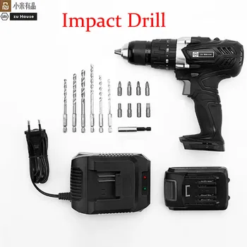 

Youpin Wiha zu Hause 20V 3In1 Cordless Impact Electric Drill Driver 18+1 Torque 40NM Electric Screw Driver 2 Speed Power Tool