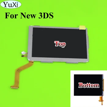 

YuXi Top Bottom & Upper Lower LCD Screen Display For Nintend for New 3DS Game Console LCD Screens for New3DS