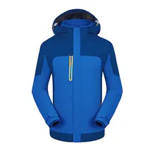 3 в 1 Мужская и женская куртка для сноуборда, теплая зимняя флисовая Толстая ветрозащитная куртка с капюшоном для занятий спортом на открытом воздухе, лыжная куртка