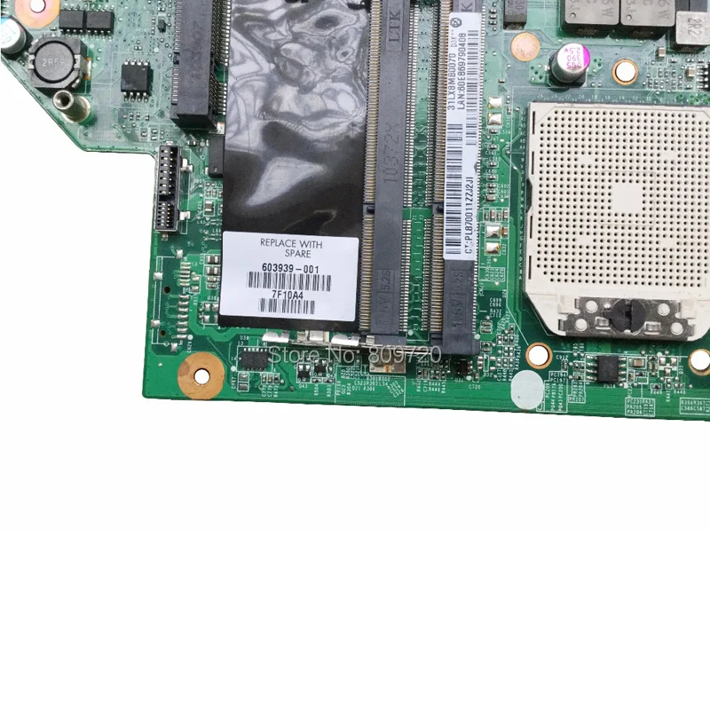 Материнская плата для ноутбука hp DV6 DV6-3000 серии 603939-001 аккумулятор большой емкости Mobility Radeon HD 5650 DDR3 материнская плата DA0LX8MB6D1