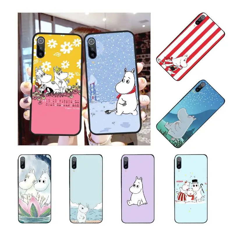 

NBDRUICAI Hippo moomin Cute animal cartoon Customer Phone Case for Redmi Note 8 8A 7 6 6A 5 5A 4 4X 4A Go Pro Plus Prime