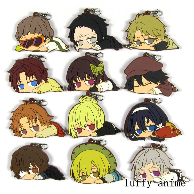 Бунго бродячих собак талисман резиновая подвеска Накаджима Ацуши Kyouka Izumi Акико