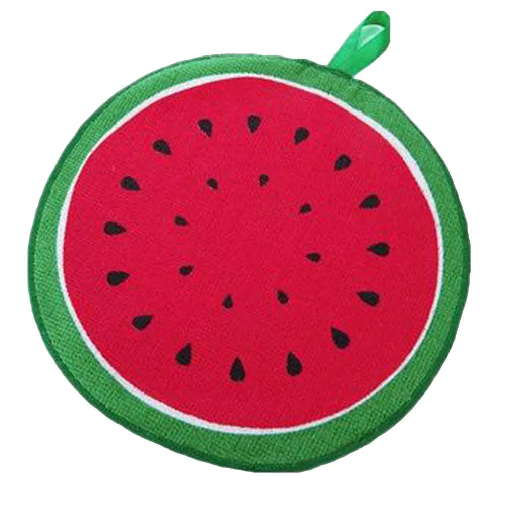 Hanging Fruit Pattern Cartoon Towel Kitchen cloth With Water Absorbing Cloth Towel Quick-Dry Cleaning Rag Cloth Wiping Napkin