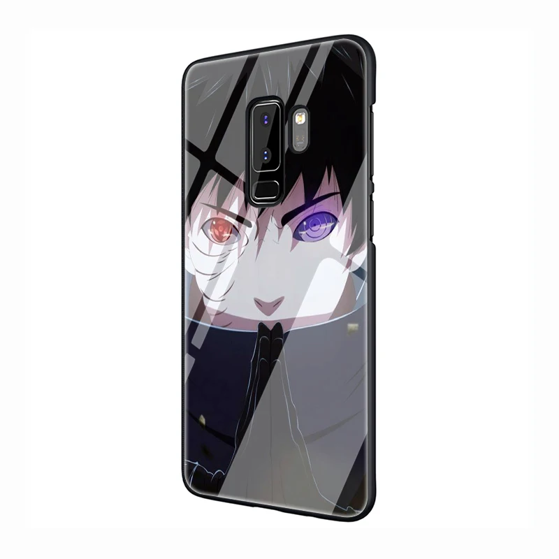 Uchiha сасуке Узумаки Наруто закаленное стекло чехол для телефона samsung Galaxy S7 Edge - Цвет: G14