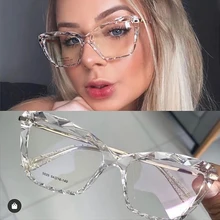 RFOLVE модные квадратные оправы для очков, женские брендовые ультралегкие очки с волнистым покрытием, УФ-оправа, оптическая линза 35