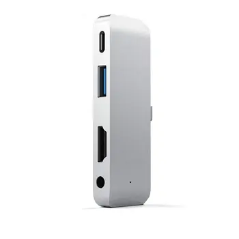 

4in1 Type-C Hub USB Adapter Type C To HDMI/AUX/USB/Pd Hub Adapter multi-function for iPad HDMI USB3.0 3.5mm Audio Adapter