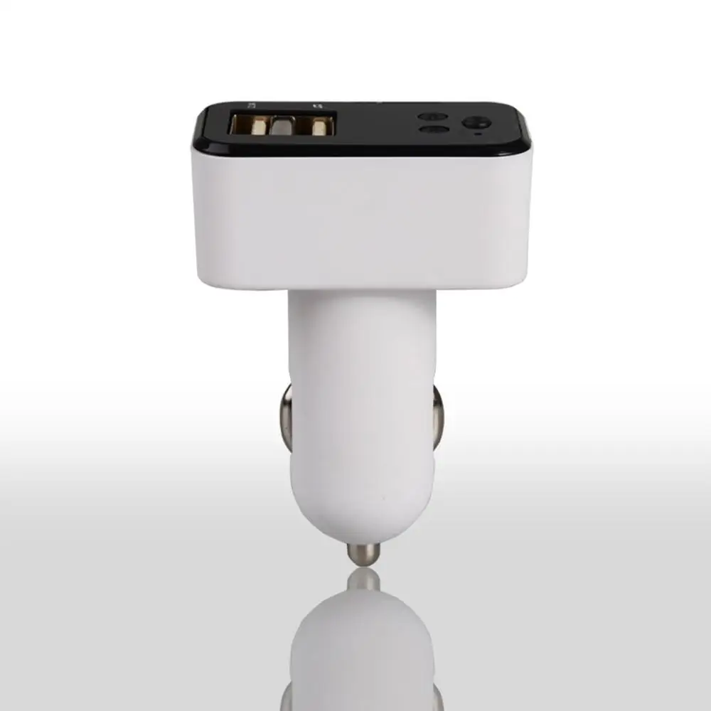 EC736 Интеллектуальный двойной зарядное устройство usb MP3 музыкальный плеер Поддержка FM радио Hands Free вызов адаптер