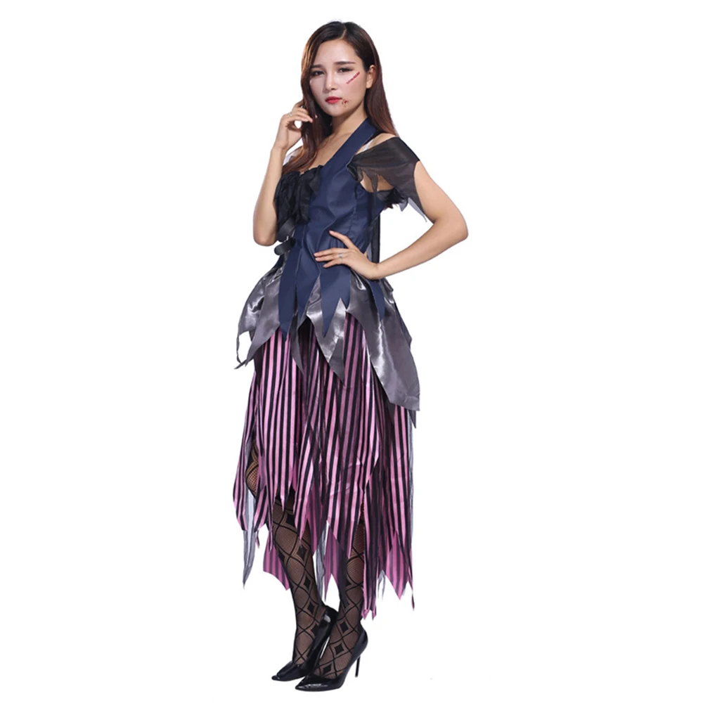 Halloween Costume Women Role Playing Evil Witch Role Playing New Devil Party Costume Black Hot Sale