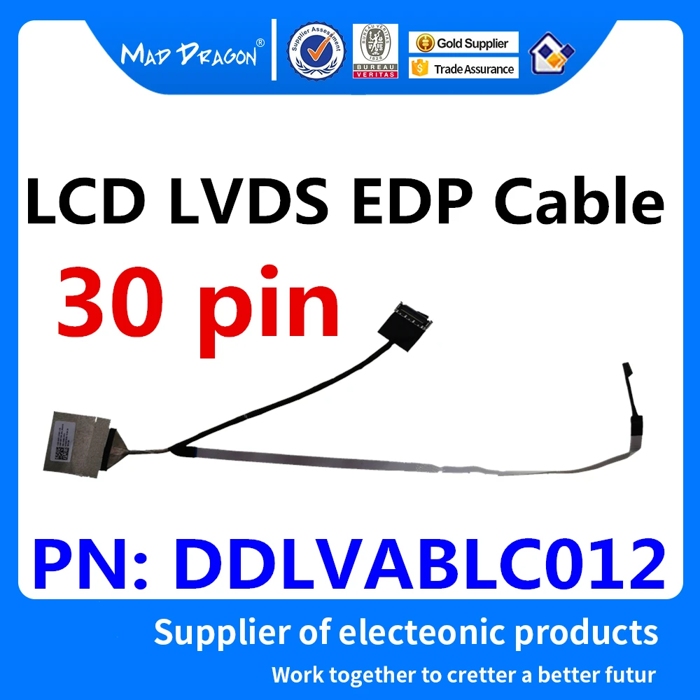 

Новый оригинальный ЖК-дисплей для ноутбука, LVDS экран, гибкий кабель, ЖК-кабель, LVA кабель для 30/30/10/10P 30 в 3B DDLVABLC012 30 pin