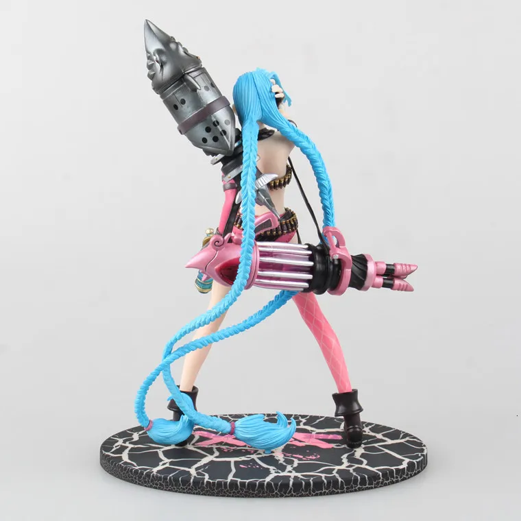 24 см Джинкс фигурки аниме коллекция моделей pvc игрушки куклы игра pvc героя Brinquedos игрушки для детей Рождество милый подарок