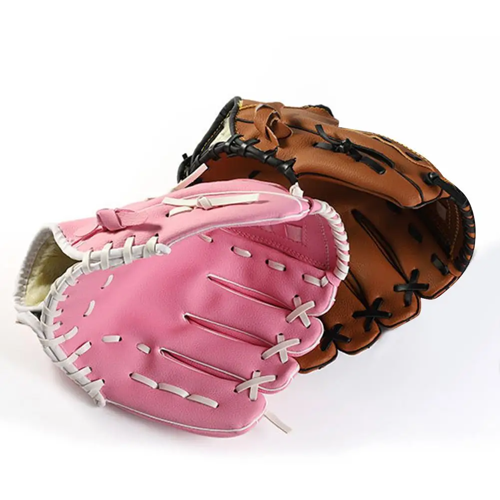 Guante de béisbol de alta calidad para deportes al aire libre, guantes de Softball para niños y adultos, S = 10,5 