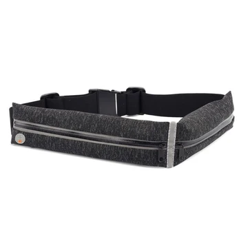 

New Free Shipping Running Pouch Belt Comfortable No-Bounce Runner Waist Pack with Reflective Stripes for Men and Women