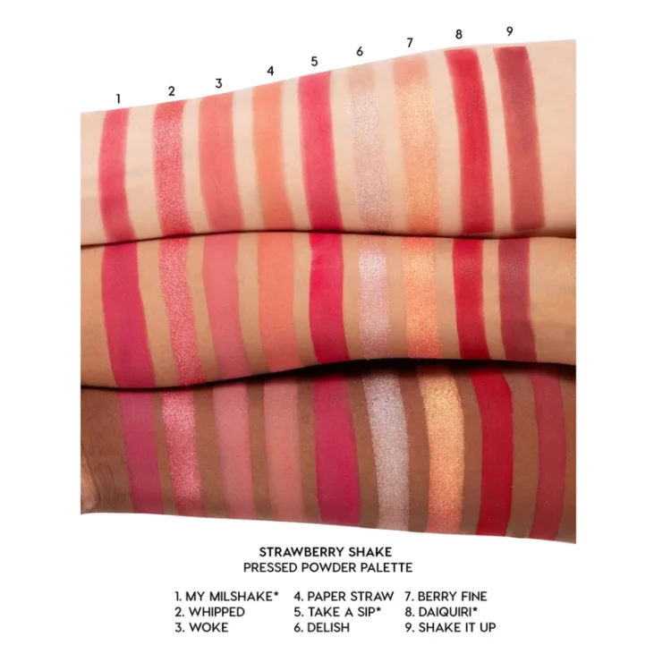 Colourpop 9 Цвета main squeeze блеск и матовая палитра теней для век