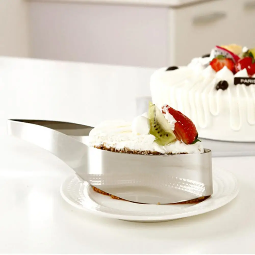 Flowerrs торт ножа для резки ломтиками Нержавеющая сталь Fondant(сахарная) Нержавеющая сталь нож для разрезания торта