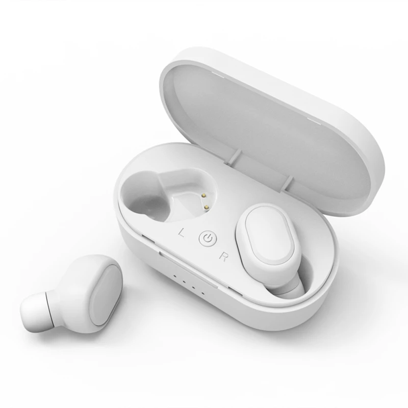 M1 TWS сенсорные наушники PK Redmi Airdots Bluetooth 5,0 Беспроводные Наушники Стерео шумоподавление с микрофоном для телефона Xiaomi - Цвет: White Earphones