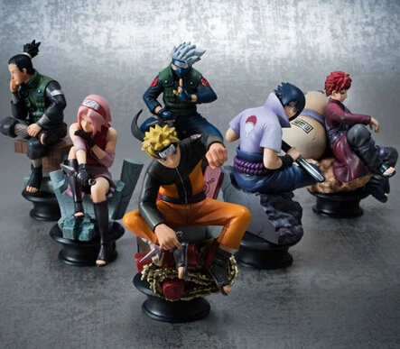 Лидер продаж! Экшн-фигурки из ПВХ kakashi Uchiha Sasuke удзумаки 2021 6 шт./компл. 12 см | Игрушки