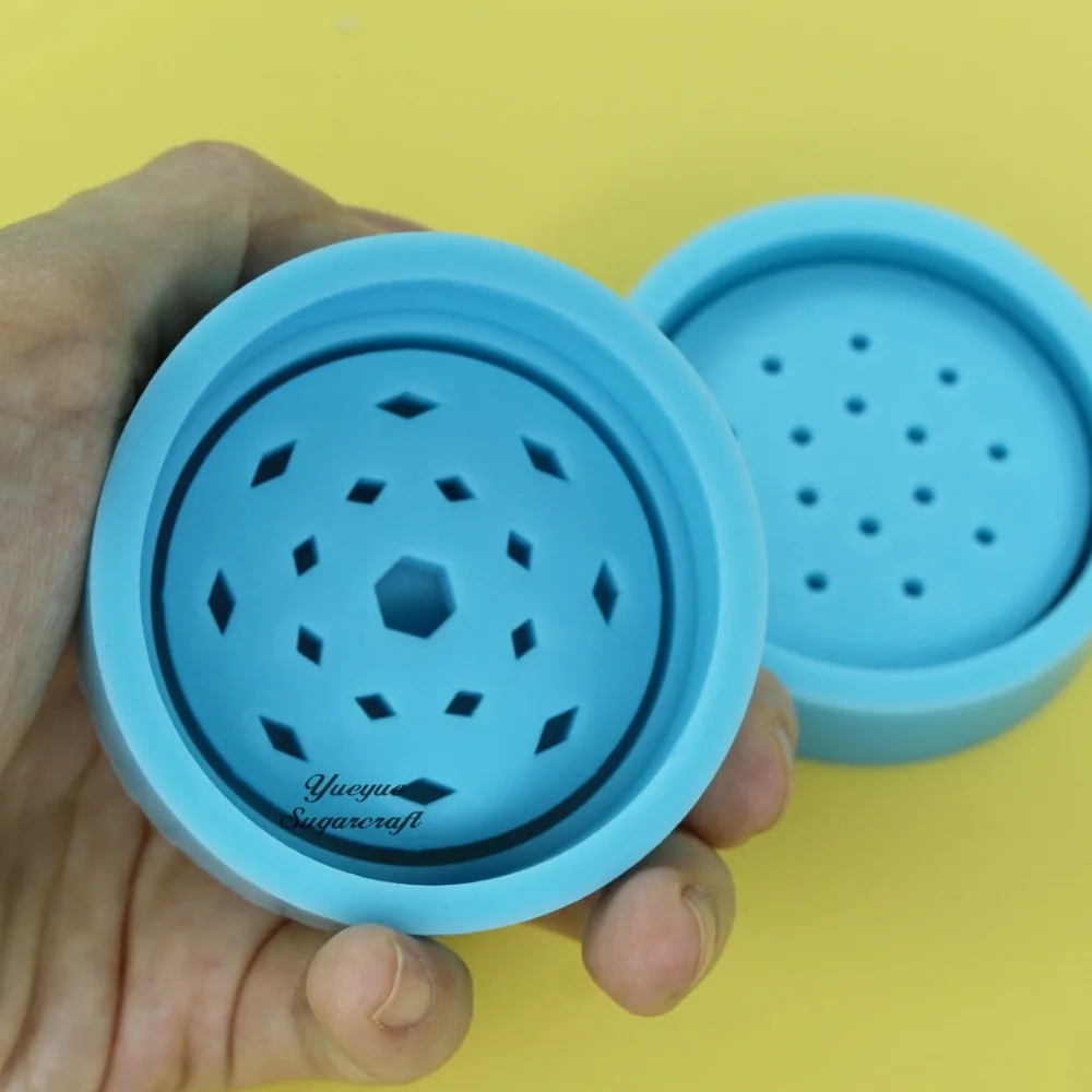 Weed Grinder Shiny Silicone Mold Silicon Resin Mold Rubber mold DIY