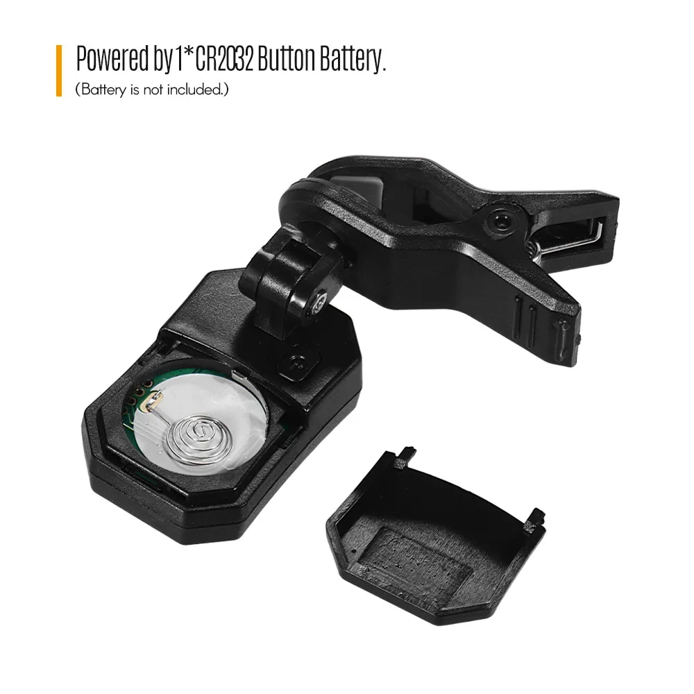 Hot New Guitar Digital Tuner Clip-On Design LCD Display Vibration Tuning for Chromatic/ Guitar/ Bass/ Violin/ Ukulele Tools | Спорт и