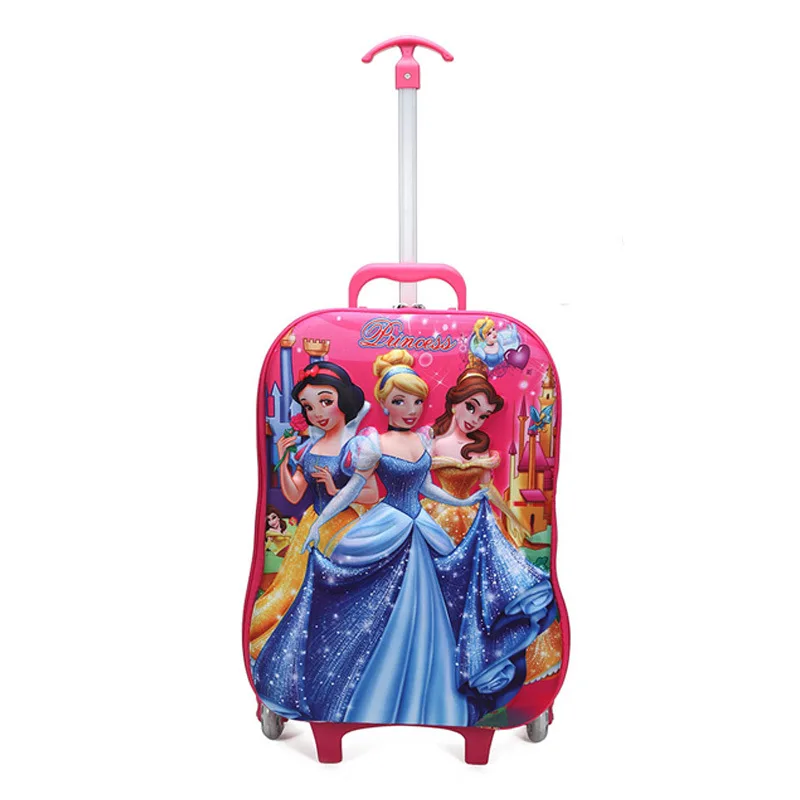 Детский чемодан для путешествий на колесиках 3D аниме стерео студенческий чехол на колесиках набор милый мальчик девочка мультфильм Ланч сумка пенал детский подарок