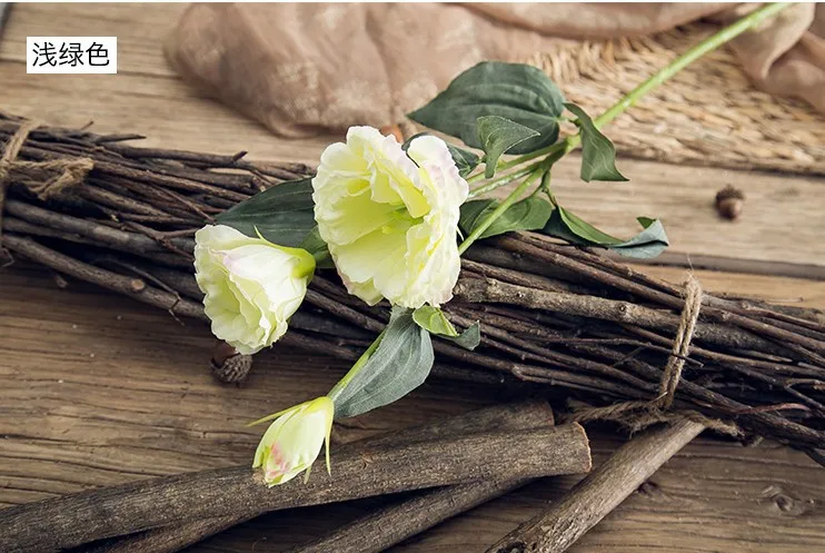 Три имитация platycodon Grandiflorum цветы в Гостиная, декоративный цветок для дома декоративные цветы - Цвет: 5