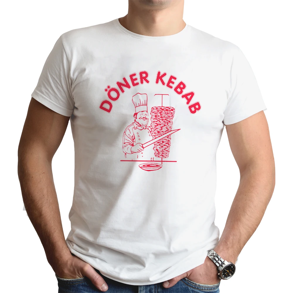 Футболка Doner Kebab мужская с коротким рукавом и круглым вырезом | Мужская одежда