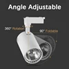 Full Set Led Track Light Spot Light Fixture 12/20/30/40W Track Lighting Rail Spot Led Track Lamp For Living Room Clothing Store 2