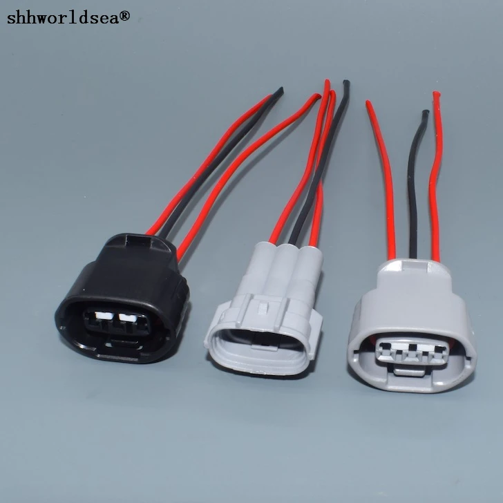 shhworldsea 1PCS 3 Pin Female Male 6188 0282 6189 0443 090 TS Alternator Wire Connector For
