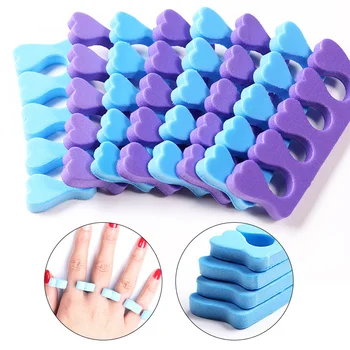 

2Pcs/Set Professional Toe Separators Finger Foot Devide Gel UV Sponge Tools Salon Polish Soft Foams Pedicure Nail Art Tools